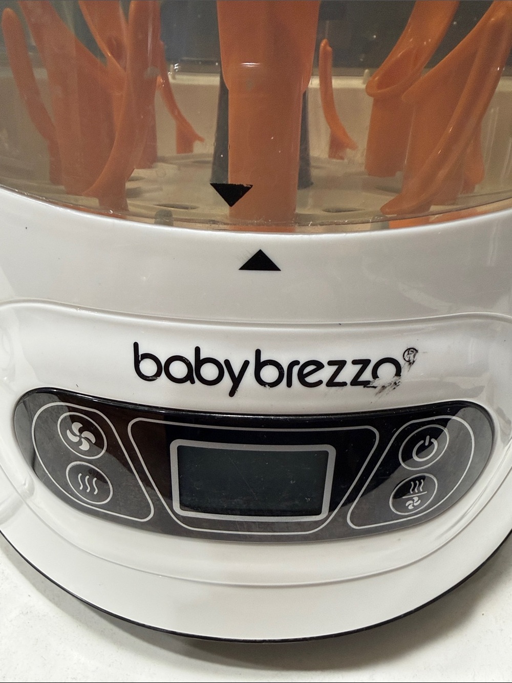 Baby Brezza Orange & White Bottle Sanitizer - Picture 2 of 4